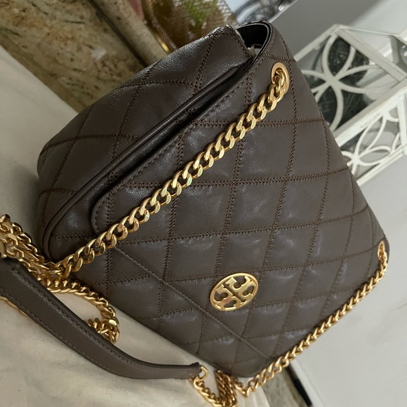 New Tory Burch willa black shoulder bag large - Picture 3 of 11